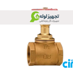 شیر فلکه سوزنی سیم ایتالیا C۲۰۰/۷۵_PN۱۶